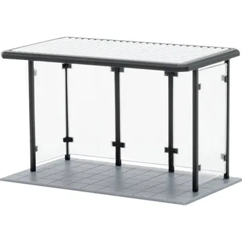 Modelová železnice Kibri 37125 N Autobusová zastávka s plochou střechou