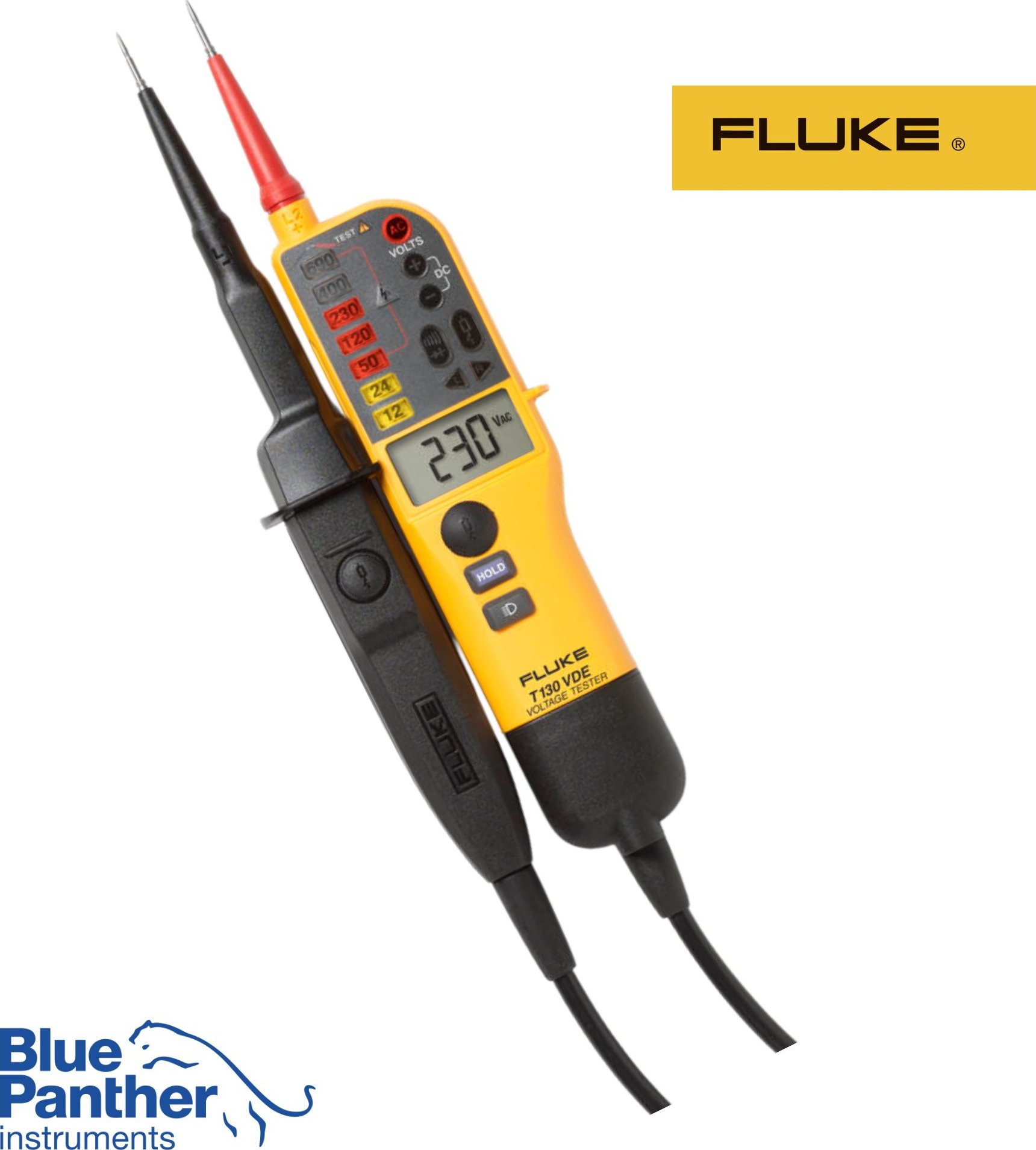 Zkoušečka napětí Fluke T130 VDE