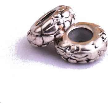 Dětské navlékací korálky Kovové korálky 5x11mm DP278