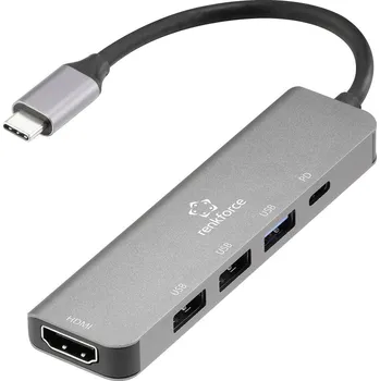 Renkforce USB-C® dokovací stanice RF-DKS-903 5-in-1 Vhodné pro značky (dokovací stanice pro notebook): univerzální napáj
