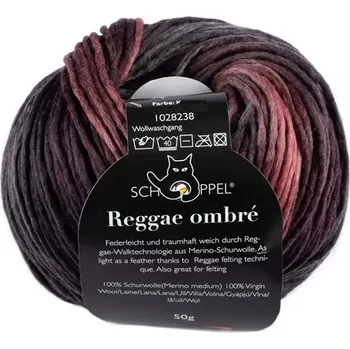 Příze Schoppel Wolle Reggae ombré 2402 Aldebaran (Příze merino Reggae ombré 2402 Aldebaran )