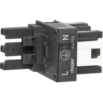 Elektroinstalační materiál Hager Tehalit síťový H rozdělovač - 1 ks