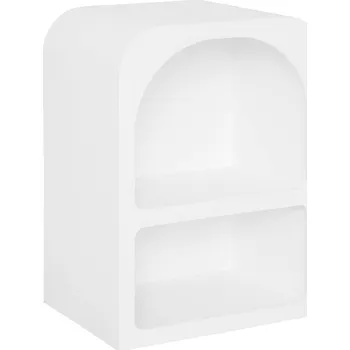 Nábytek Atmosphera Nástěnná police SOLEYA, bílá, 40 x 30 x 55 cm