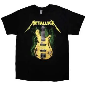 Pánská móda Merch Metallica: Metallica Unisex T-shirt: Trujillo M72 Bass (xx-large) XXL 2024