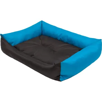 Pelíšek pro psa Pelíšek pro psa HobbyDog Economy - černý s modrou Velikost: L - 62 x 43 cm