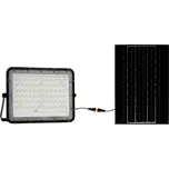 V-TAC VT-120W LED reflektor, solární modul 15 W, studená bílá, černá, 7825