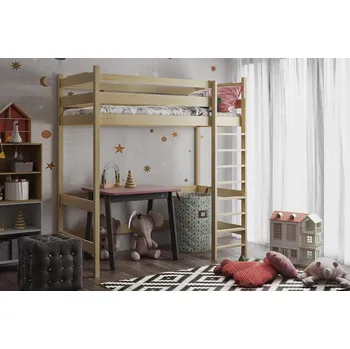 Dětská postel Max-i Patrová postel TEEMO KIDBED FIVE + rošt Zvolte rozměr:: 80 x 200 cm, Zvolte barvu:: barva bílá