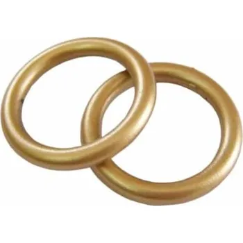 Uchycení záclony a závěsu Urbánek Kruh č.121 Zlatá matná