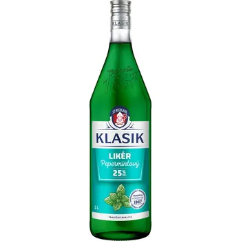 Likér Klasik Likér Pepermintový 25% 1l
