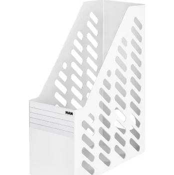 HAN KLASSIK XXL 1603-12 stojací pořadač na dokumenty DIN A4, DIN C4 bílá polystyren 2 ks