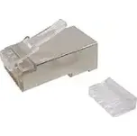 Konektor RJ45 CAT6 STP stíněný pro licnu,100ks