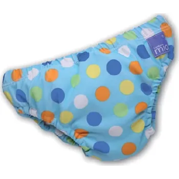 Kojenecké plavky BAMBINO MIO koupací kalhotky SWIM NAPPY S 5-7kg MPuntíky