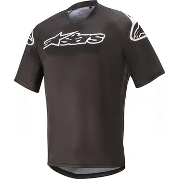 cyklistický dres Dres - ALPINESTARS Racer V2 SS 2020 - Black/White S