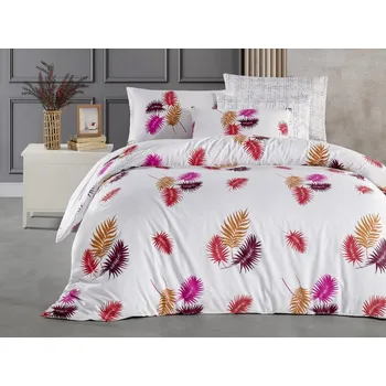 Povlečení Povlékáme.cz Bavlněné povlečení Forest červený 140x200 70x90