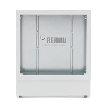 rozdělovač topení Rehau UP1300 skříň pro rozdělovač 1300x110-150x715-895mm, pod omítku, bílá