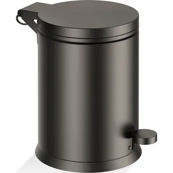 Odpadkový koš Decor Walther, Koš na odpadky do koupelny Classic Soft Close 28,5 cm tmavý matný kov - Formadore