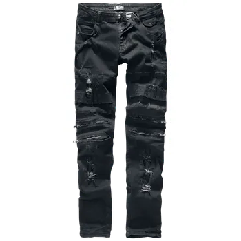 Pánské džíny Džíny Rock z Rock Rebel by EMP - Jared - Muži - černá