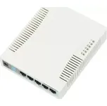 MikroTik Cloud Smart Switch CSS106-5G-1S (RB260GS), 5x 1G, 1x SFP switch