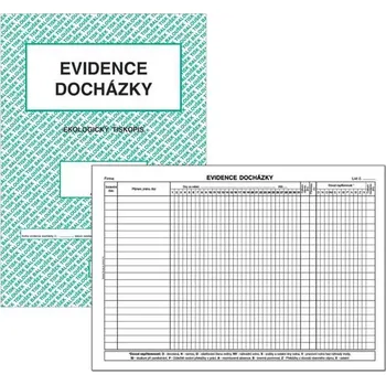 Tiskopis Evidence docházky A4 ET407