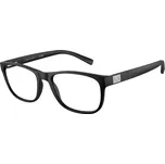 Armani Exchange 3034 černá mat, stranice černá mat 8078