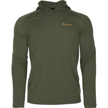 Pinewood Pánské lovecké tričko InsectSafe Function Hoodie L/S Velikost: XL Moss Green