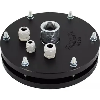 Příslušenství k čerpadlu Instalační hlavice na vrt 160mm, 1", odvzdušnění, vývodka pro sondy - RedEd.cz