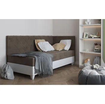 Postel MAXMAX LAGOS III 200x90 cm hnědá