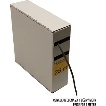 elektrický kabel Zátěžový silikonový kabel, 1,0mm - Black