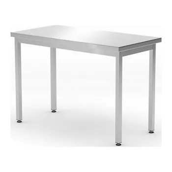 Dílenský stůl Pracovní stůl středový bez police Budget Line - montovaný, hloubka 600 mm, HENDI, Budget Line, 1200x600x(v)850mm 817087H