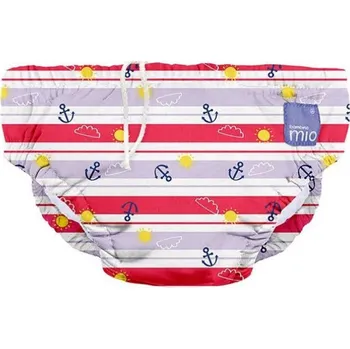 Kojenecké plavky BAMBINO MIO koupací kalhotky SWIM NAPPY S 5-7kg Anchors Away