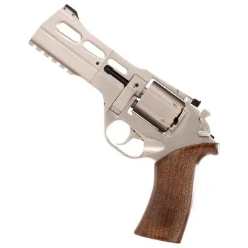 Airsoftová zbraň Rhino 50DS Co2 Revolver - Chrome + dárek zdarma