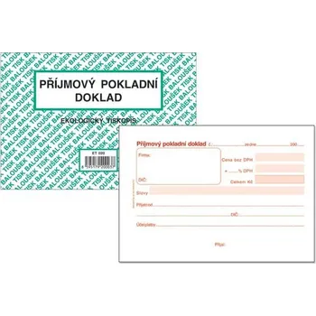 Tiskopis Příjmový PD I. A6 ET020