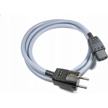 Napájecí kabel Melodika Napájecí kabel Melodika MDP15G Napájecí kabel s uzemněním (síťový) 3x2,5mm2 (Schuko-IEC C13) Gunmetal - 1,5m