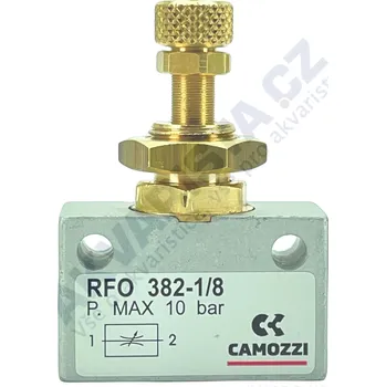 Camozzi Jehlový ventil RFO 382-1/8