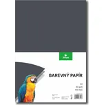 Barevný papír A3, 80g, černý, 100 listů