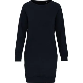 Dámské šaty K493 teplákové šaty dámské XS Navy