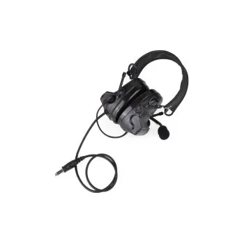 Sluchátka Taktický headset Comtac II - Černé