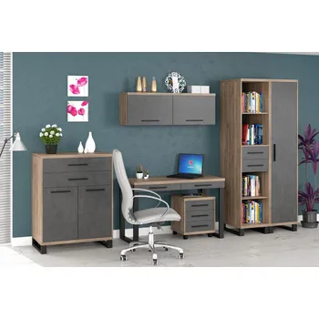 Postel Dětský pokoj ROSOLINI barva dub tabaco/matera