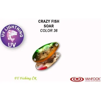 Umělá nástraha Plandavka Crazy Fish Soar 25mm 1,8g color 36