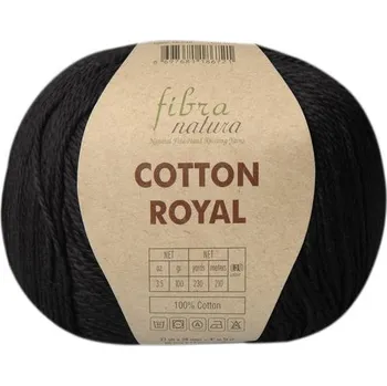 Příze Příze Cotton Royal, 18-718, černá