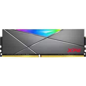 Operační paměť A-Data ADATA XPG DIMM DDR4 8GB 3200MHz CL16, Spectrix D50 RGB, Šedá AX4U32008G16A-ST50