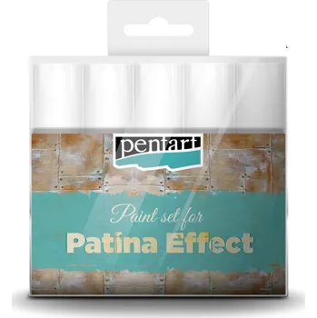 Výtvarná barva Pentart efekt patiny sada 5x 20 ml