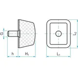RUBENA Pružina KD-4 45/21 M8/46 - 55ShA