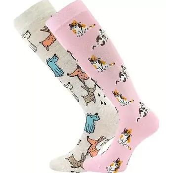 Pánské ponožky BIVOJ 16 dětské podkolenky Boma - PEJSCI (Boma Bivoj podkolenky 16 mix holka)