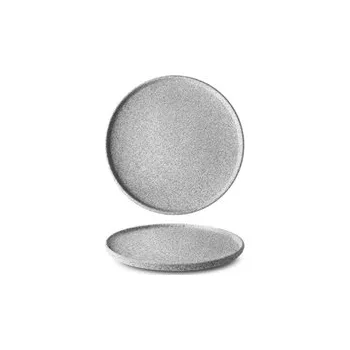 Talíř Granit talíř mělký 24 cm, barva č. 1, povrch raw