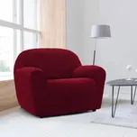 Super strečové potahy NIAGARA bordó křeslo (š. 70 - 110 cm) 75761318