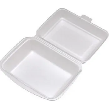 Jednorázové nádobí Menu box bílý - 125ks