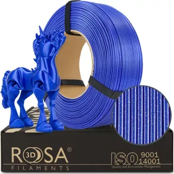 Filament ReFill ROSA3D / PLA GALAXY / MODRÁ "SAPPHIRE" / 1,75 mm / 1 kg