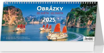 Kalendář Helma365 Stolní kalendář Obrázky ze světa 2025