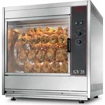 Kuchyňský gril Gril na kuřata - elektrický - horkovzdušný • GV-35/42 MAN
